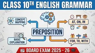 Preposition in English | Explain in English &Karbi | Concept Mapping | Class 10 | Karbi Warrior 🔥 