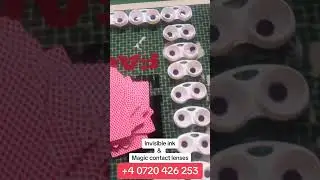 Invisible ink & poker lens & magic playing cards marked with special codes ! How to cheat at POKER !