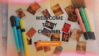 🌻 Sunflower & Sunset Scrapbook Page | Aesthetic Orange Theme Journal