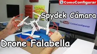 Cuadric&oacute;ptero Spydek Con C&aacute;mara Opiniones -  Drones Falabella Colombia Parte 2