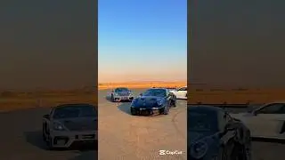 Triple Threat: 3 Porsche Beasts in One Frame! 🏁🔥