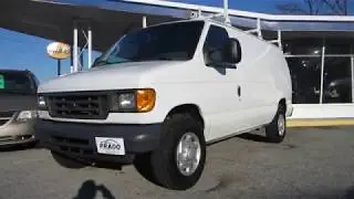 ** ONLY 1-OWNER !! ** SUPER CLEAN 2007 FORD E250 ECONOLINE WORK VAN ** SOLD !!