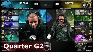 ROCCAT vs Splyce | Game 2 Quarter Final S8 EU LCS Spring 2018 | ROC vs SPY G2