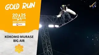 Kokomo Murase claims Big Air top honours | Engadin 2025