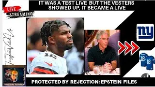 Early Vesters Showed UP| GOD Protected Shedeur from NY GAINTS| Owner 440 Times EPSTEIN FILES
