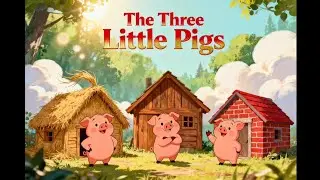 The Three Little Pigs Story 🐷 | Kids Fairy Tale in English | Moral Story