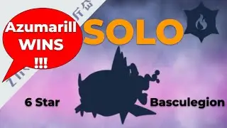 How to SOLO 6 star Basculegion Fire Tera Type - Azumarill - Pokemon Scarlet and Violet