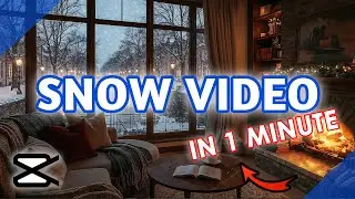 How to Create Relaxing Winter Video in CapCut | Fast & Easy