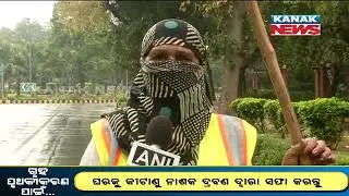 NDMC Workers Cleaning Drive At Delhi