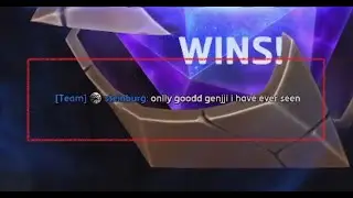 E build Genji got 19 kills and respect!