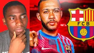 First Reaction To Memphis Depay | Welcome To Barcelona Skills & Goals