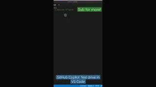 GitHub Copilot Test Drive in VSCODE with Javascript 