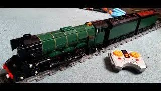 Демонстрация набора Lego Flying Scotsman MOC (старый дизайн шириной 6 дюймов)
