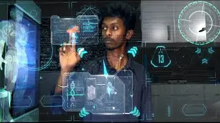 Hologram Jarvis Editing |HUD EFFECT IRON MAN |Steven ashok 49|#ironman #vfx