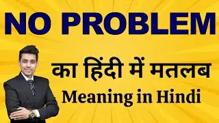 No problem का मतलब | Phrase Meaning Explained in Hindi | Bhasha Buddy