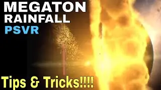 Megaton Rainfall : PSVR -  Tips & Tricks & FUN FACTS  #SPACE
