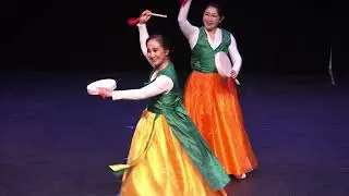 朝鲜舞《欢乐鼓韵》Korean Dance &ldquo;Rhythm of Joyful Drums&rdquo; by Vivian Xiang & Lei Chen