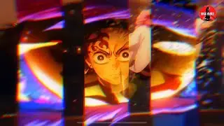 Full Screen Demon Slayer Castle Of Infinity Edit