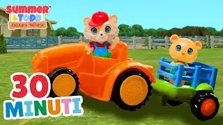 Summer & Todd | Trattori a lavoro | TUTTI i trattori della Fattoria | Episodi Completi e Toy Story