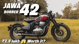 Jawa 42 Bobber Review Hindi 🔥 ₹2.3 Lakh Worth It Ya Nahi?