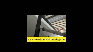 How to produce the foldable container house #modularhome #containerhousefactory #containercabin