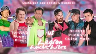 Tortuga, Roger & Fred Vs Griffith, Punkora & Cuico Malo - Legion Lucha Libre 