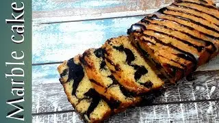 मार्बल केक बनाए  बिना ओवन  के  | Marble cake|Soft marble butter sponge cake #Lock Down