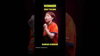 A birthday win for Zhu Yuling. She takes her revenge on Wang Yidi from #WTTIncheon 2025. #shorts