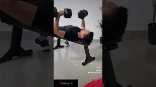 World's slimmest foldable weight bench now at www.mightylu.com #weightbench #fitness #homegym
