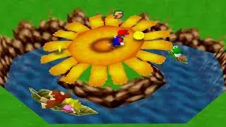 Mario Party 1 - Coin Shower Flower | MarioPartyGameplay