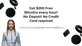 Get $200 Free Bitcoins every hour! No Deposit No Credit Card required.