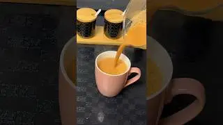 Viral caramel tea #shorts