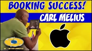 Booking Success! Carl Melius ('Apple' Commercial)