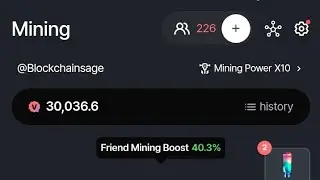 Verychat new update - Node distribution, basic mining ⛏️ info/ how to sell your Verychat tokens
