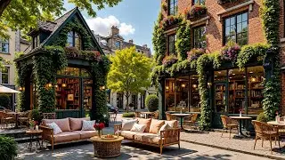 Peaceful Morning Jazz Music for Study & Focus🌺🌱Classic Coffee Shop Ambience with Relaxing Jazz
