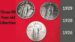 1928 ~ 1929 ~ 1926 Standing Liberty Quarters, What are They Worth?