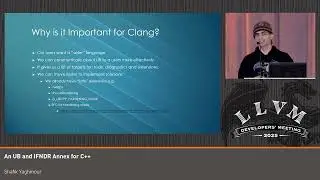 2025 US LLVM Developers' Meeting: An Undefined Behavior Annex for C++