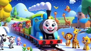 Train Cho Cho Song 🚂 | Animal + More Fun Folk Tales Kids Song