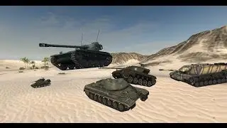 World of Tanks Sand River jump