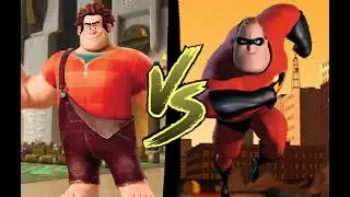 Mr Increible vs Ralph el Demoledor