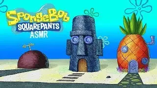 ~ASMR~ Spongebob Squarepants (Day to Night) - Water Ambience, Bubble Sounds