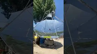 Solar Parabolic Dish DIY for home use.