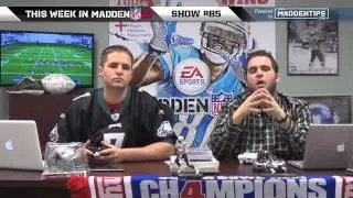 Madden 13 Tips - Perfect Pass Lead Tips