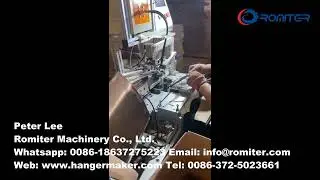 Automatic Plastic Hanger Metal Hook Assembling Machine