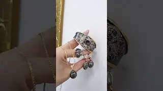 Motif Shaped Turkish Handmade Jewelry Round Cut Ruby Emerald Topaz 925 Sterling Silver Set |#youtube