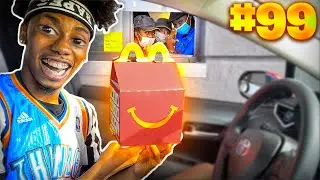 Going Through The SAME McDonald's Drive Thru 100 Times.. MUST WATCH!