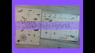 October monthly set up / Bullet Journal / Mini Happy Planner hybrid