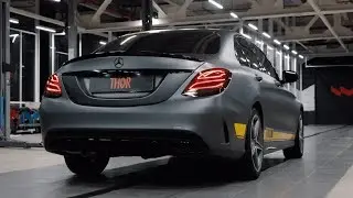 THOR active exhaust system at Mercedes С-class