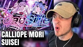 First Time Hearing Calliope Mori x Suisei 
