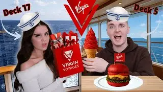 Мы ВЫПОЛНИЛИ задание на КАЖДОЙ палубе круизного лайнера Virgin CRUISE!!